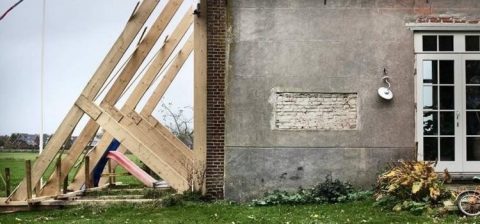 Schade en herstel na aardbevingen, Groningen, Foto: Groninger Gasberaad