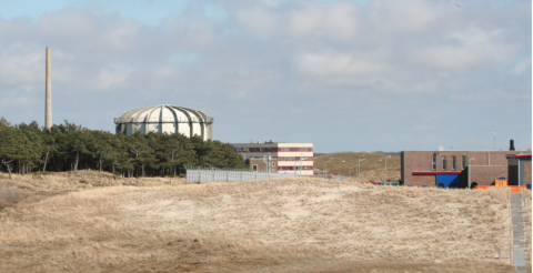 reactorgebouw van de hogefluxreactor (HFR), Energieonderzoek Centrum Nederland CC BY-SA 3.0