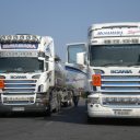 two Scania trucks in Ireland, by Peter Mooney CC BY-SA 2.0